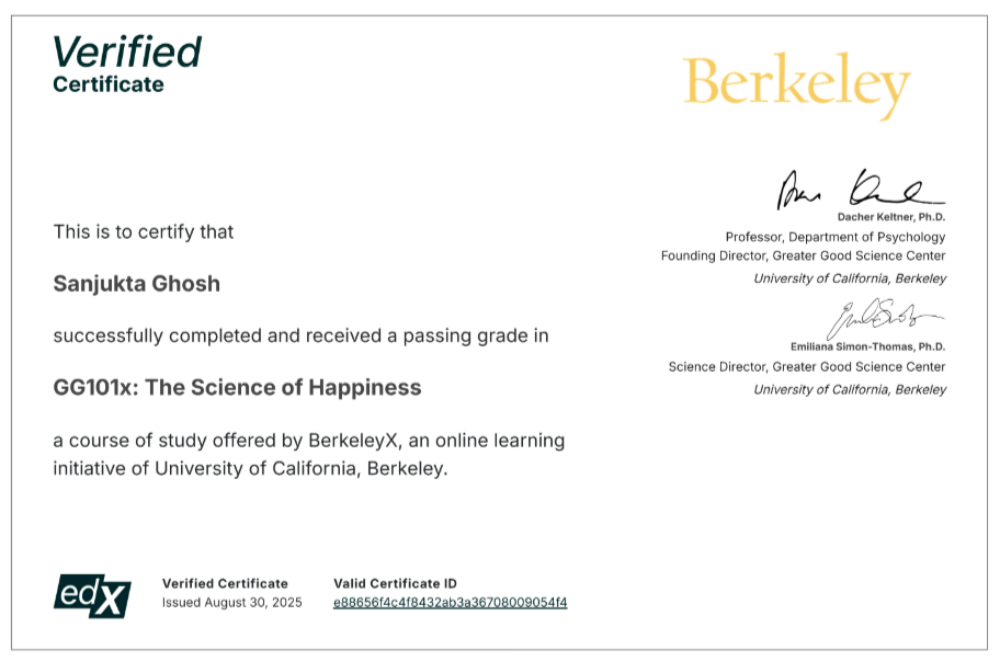 Home Coaching Certificate